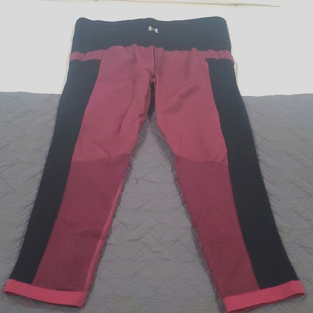 Burgundy Compression Leggings